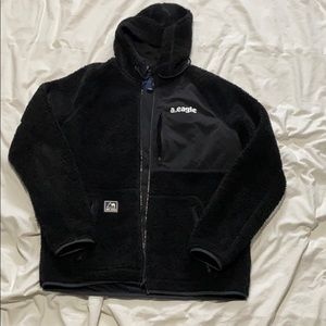 2/15 American eagle teddy bear jacket